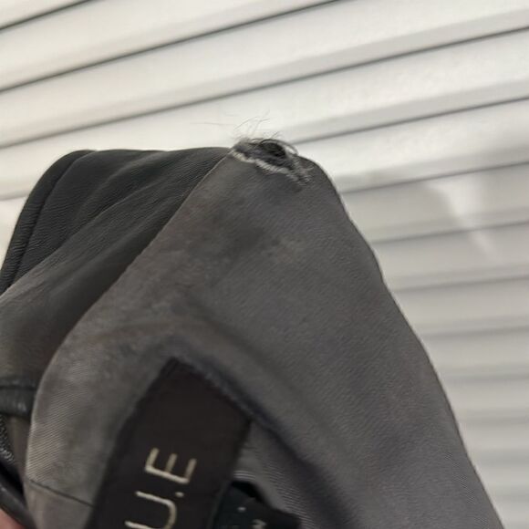 Genuine Lamb Skin Leather Vintage Coat - Picture 11 of 11